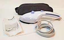 Rowenta DA-75 Steam N Press Dual Voltage Travel Steam Iron Bag Manual Tested