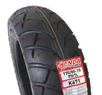 Kenda K671 170/80-15 Motorcycle Tire Rear Cruiser S/T 170 80 15