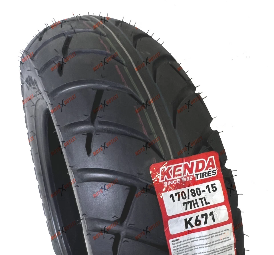 Neumático trasero para moto Kenda K671 170/80-15 Cruiser S/T 170 80 15 bicicleta de calle Foto 2 de 4