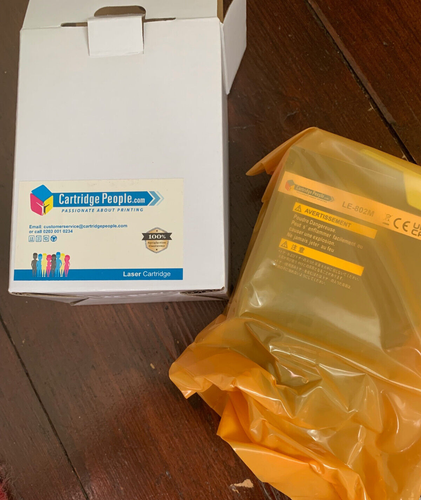 Lexmark 802M Magenta compatible Toner Cartridge. Unopened, unused. BARGAIN! - 第 1/3 張圖片