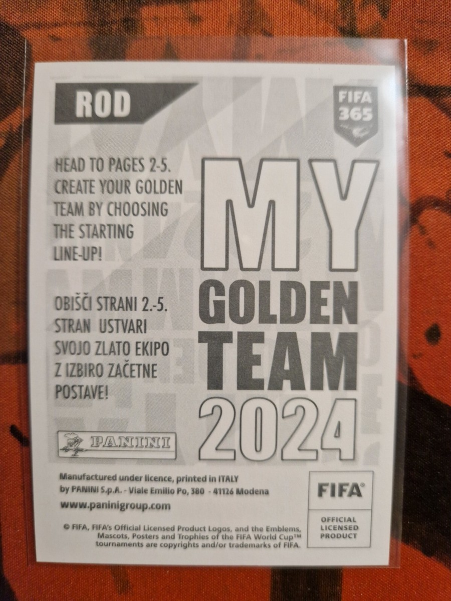 スポーツ選手 PANINI RODRI 09/10 PANINI RODRI 09/10 スポーツ選手