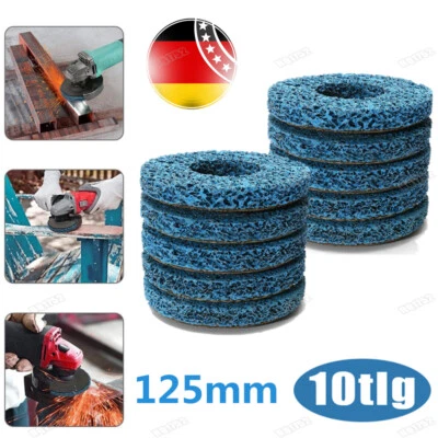 10x Rostio CSD Scheibe CBS Grob-Reinigungsscheibe für Winkelschleifer Flex 125MM - Bild 1 von 4