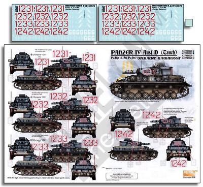 Panzer IV G  Echelon decals AXT351016