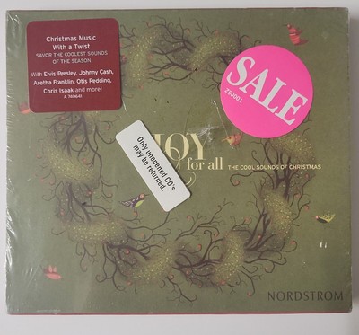 Joy For All - The Cool Sounds of Christmas NEW CD 2008 Nordstrom Sealed Elvis
