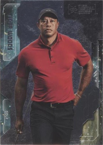 2021 Skybox Metal Champions Tiger Woods card #50 | eBay