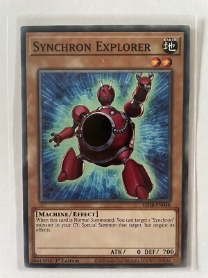 Yu-Gi-Oh Karte Synchron Explorer ENG TCG Card Monster 1st Edt Konami
