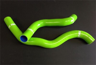 Mitsubishi EVO 7, 8, 9 Silicone Radiator Hose Green Carbon finish Fuku Works