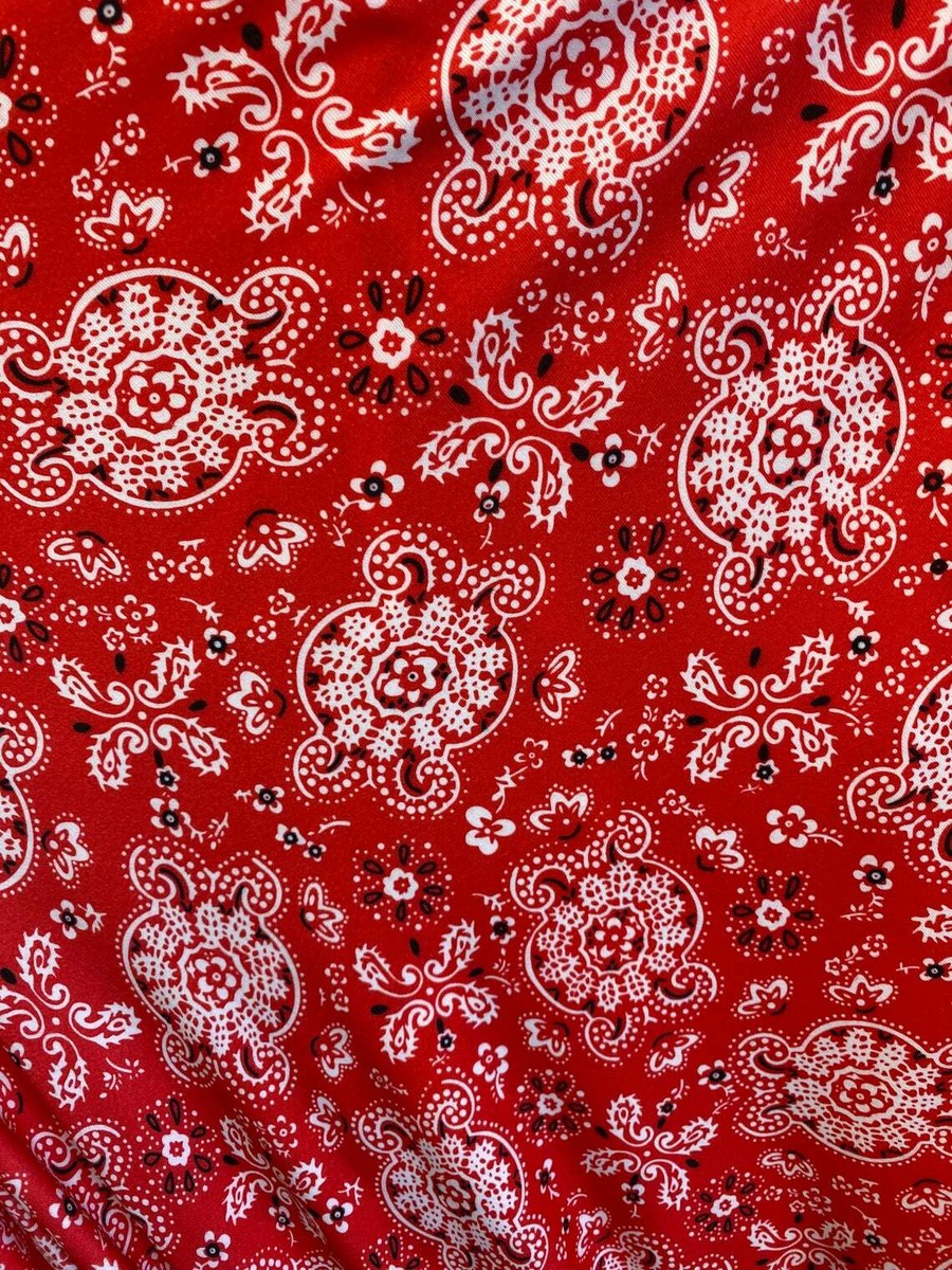 BANDANA PRINTED NYLON TAFFETA