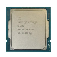 Intel Xeon E-2334 Processor CPU 4-Core 3.40GHz 4.80GHz LGA-1200 TDP-65W
