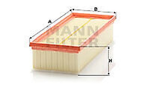 C 35 154/1 Mann-Filter Luftfilter FüR Audi, Seat, Skoda, VW-image