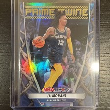 2022-23 Panini NBA Hoops Prime Twine HOLO #16 Ja Morant - Grizzlies - VS
