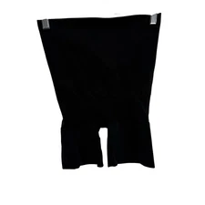 Spanx Assets High Waist Mid Thigh Shaping Short Womens 1X Black Shapewear