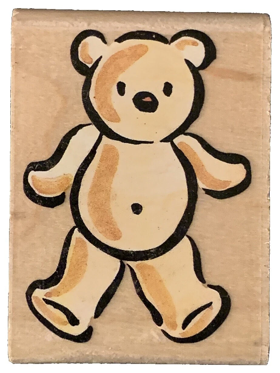 Резиновые штампы для творчества резиновые игрушки, куклы и медвежата Stampede