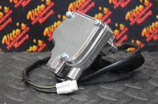 Vito's Yamaha Banshee thumb throttle assembly + lever 1987-2006 Blaster - SILVER