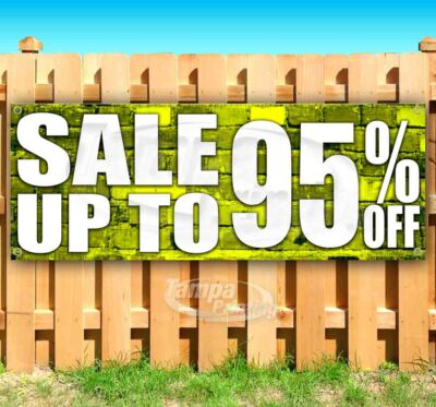 SALE UP TO 95% OFF Advertising Vinyl Banner Flag Sign Many Sizes USA DEALS