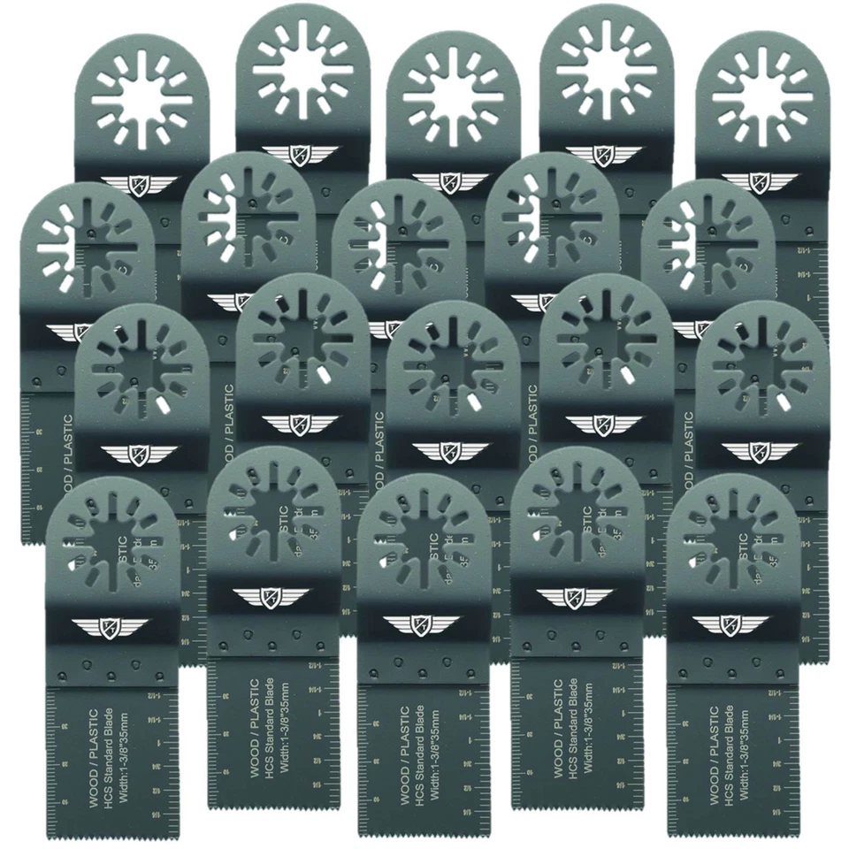 20 x 35mm Fine Tooth Blades for Fein Multimaster Bosch Makita Ryobi Multitool