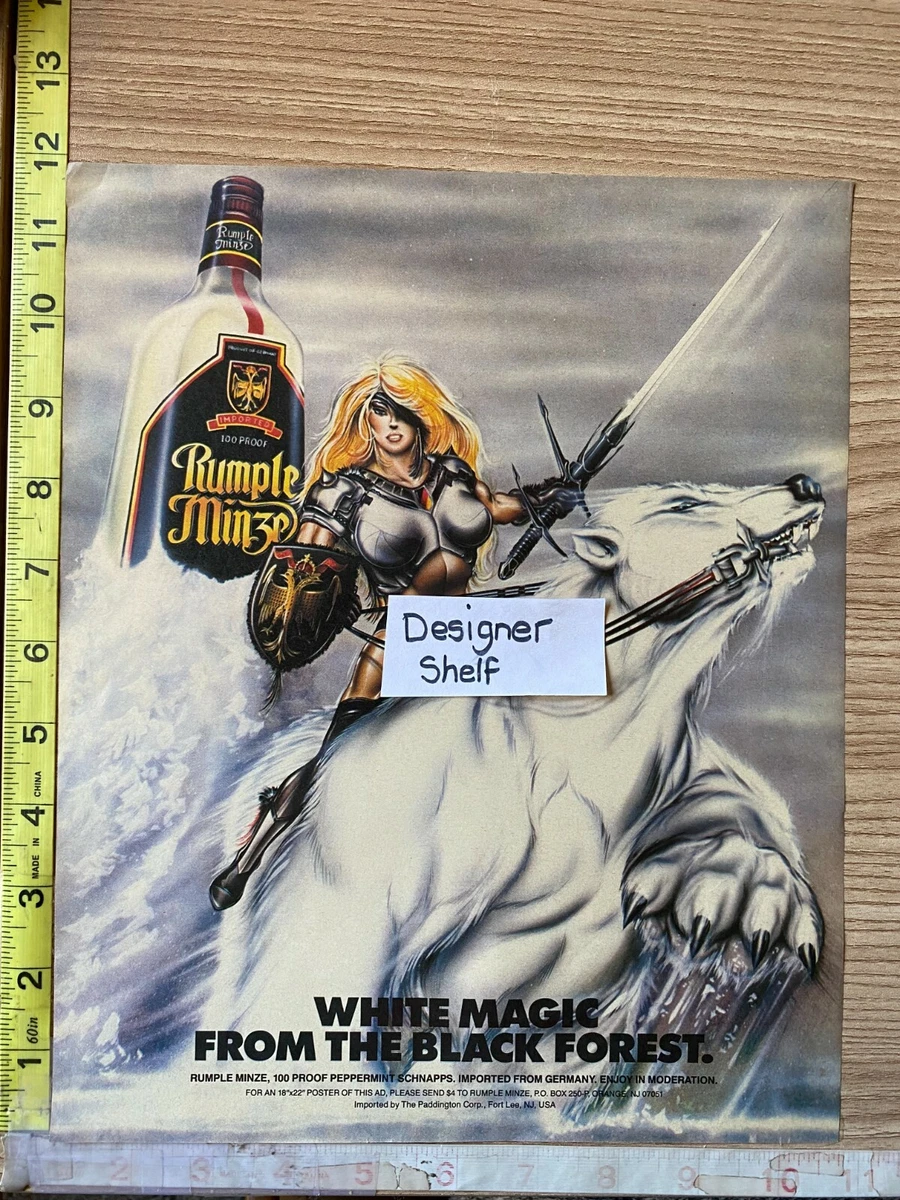 Пару постеров старой рекламы алкоголя. Rumple Minze Peppermint Schnapps Пару постеров старой рекламы алкоголя. Rumple Minze Peppermint Schnapps История,Алкоголь,Ликеры,Реклама