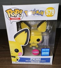 Flocked Pichu Funko Pop! #579 Pokémon 2020 Wondrous Convention Brand