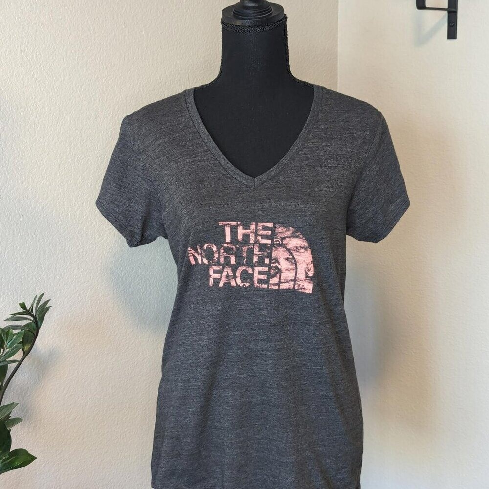 The North Face V-Neck Logo Slim Fit T-Shirt for Men