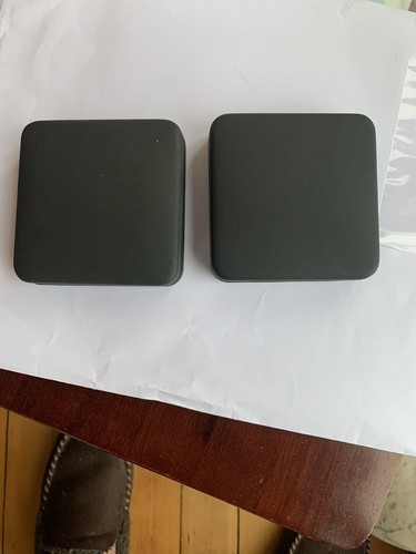2-BLACK PADDED DISPLAY CASES WITH 4-COIN MAUNDY MONEY "QUADRUM" DISPLAY CAPSULE - Picture 3 of 3