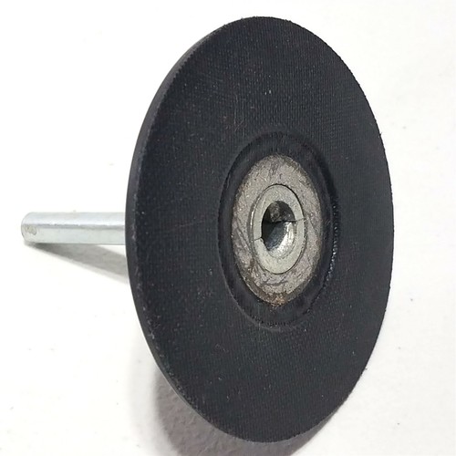 Lotto 2 supporti abrasivi Keen 3" per dischi cambio rapido tipo "R" gambo 1/4" - Foto 5 di 6