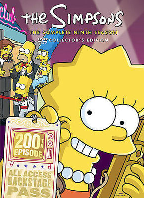 #ad THE SIMPSONS The Complete Ninth 9 Nine Season Collector#x27;s Edition DVD $14.95