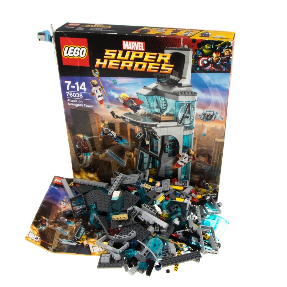 Lighting Kit Avengers Tower Lego Amazon LEGO MARVEL SETS: 76166