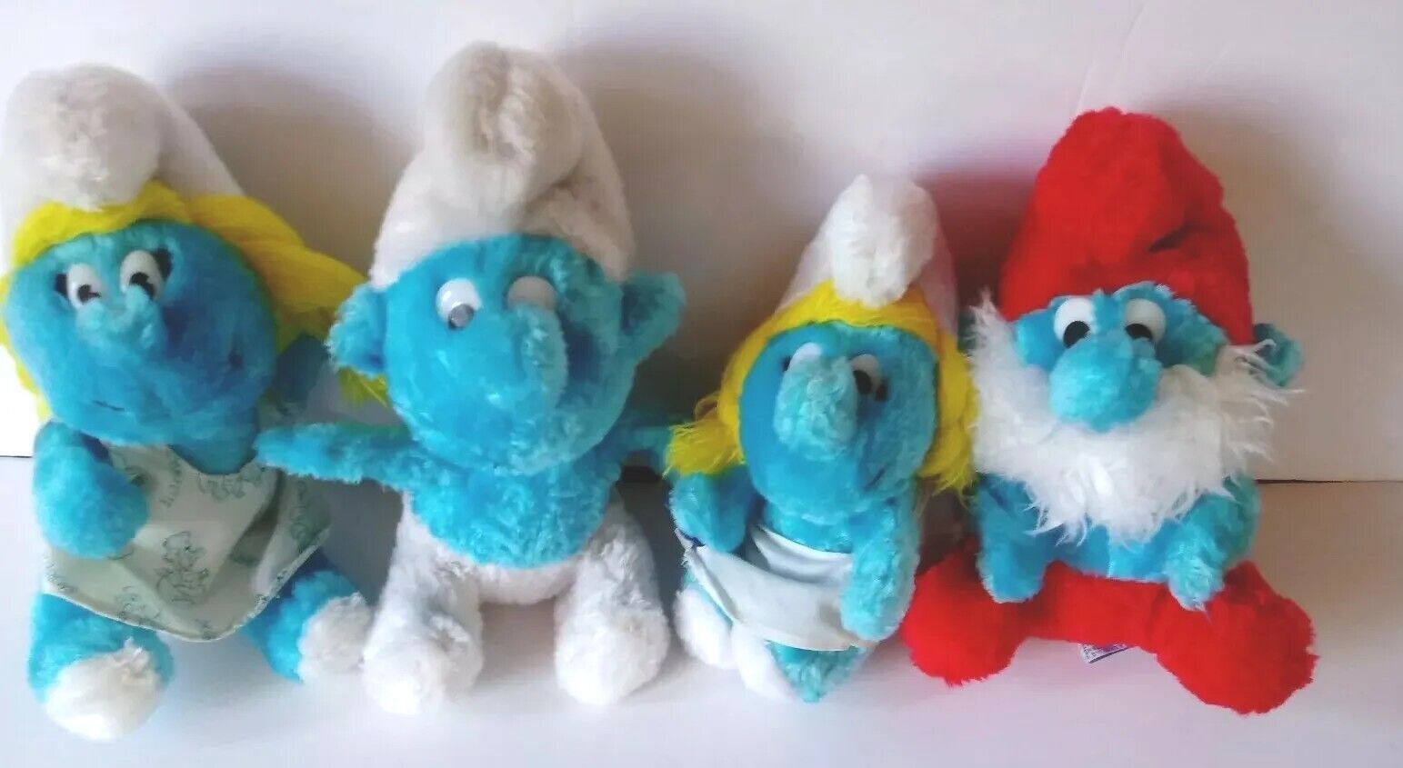 Smurf’s Stuffed Animals 1980s Smurfette Peyo Wallace Berrie+Co  8" Vintage Toys