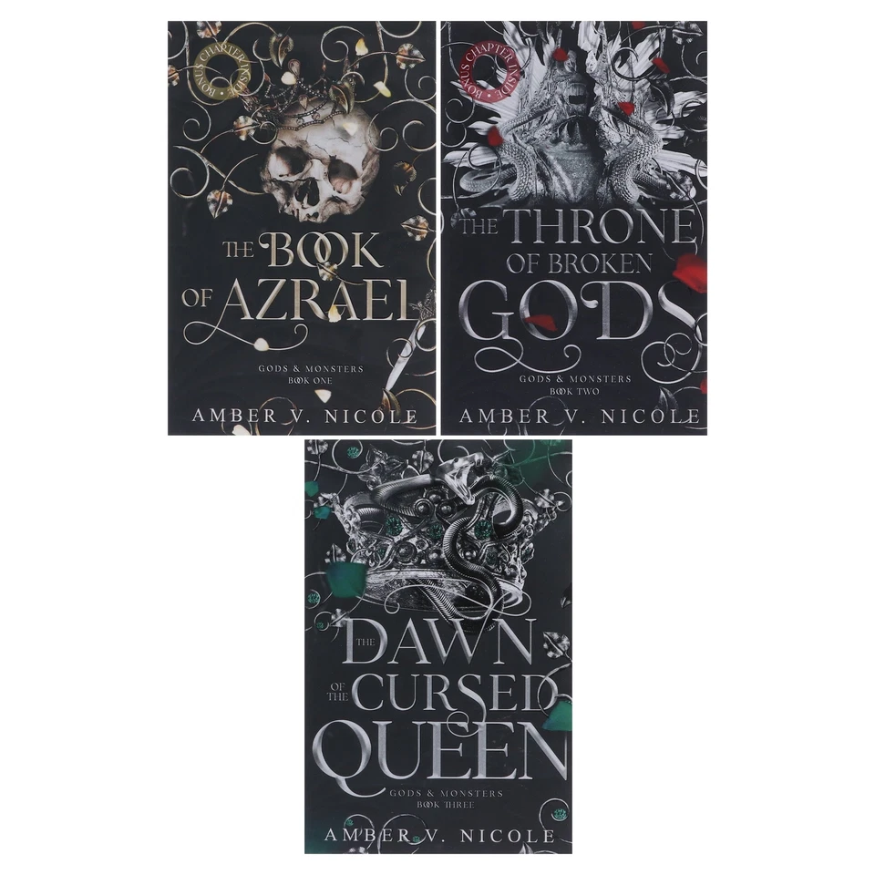 Gods & Monsters Series By Amber V. Nicole 3 Books Collection Set - Fiction - PB - Imagem 2 de 4