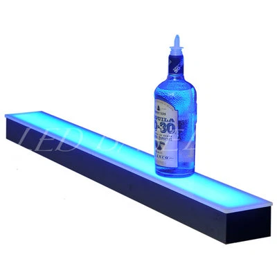 LED BASELINE 40 Inch LED Liquor Bottle Display Shelf Color Changing Bar Rack with App Control
