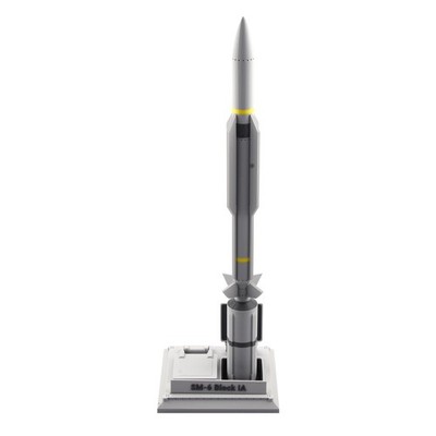 41cm PLA Plastic 1/18 Scale United States Navy SM-6 Air Defense Missile Model