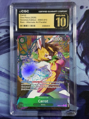 Carrot (Alternate Art) graded CGC 10 for sale on eBay