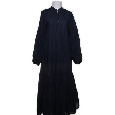 Carin Wester, Maxikleid, Größe: 38, ISSA, Blau, Baumwolle, Einfarbig, Damen #mOb
