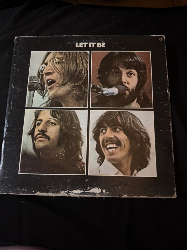 THE BEATLES - LET IT BE (VINYL LP) 1970!!! RARE!!! APPLE / AR 34001 STEREO