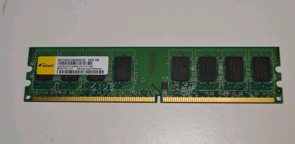 Elixir M2Y2G64TU8HD5B-AC 2GB RAM DDR2 Arbeitsspeicher PC2-6400U