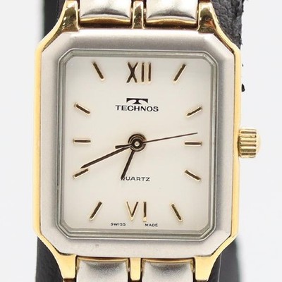 Technos White Dial Watch 5JWY NGC