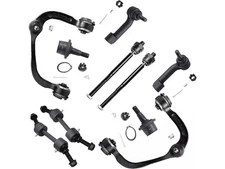 Front Control Arm Ball Joint Tie Rod and Sway Bar Link Kit For Navigator FZ232YX