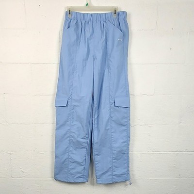 Wilo The Label Blue Parachute Cargo Pants Size S