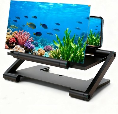 2026 Upgrade Screen Magnifier for Cell Phone, Foldable 3D Phone Screen Amplifier