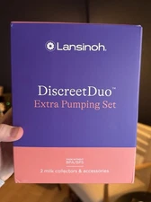 Lansinoh Discreet Duo DiscreetDuo Extra Pumping Set Sealed