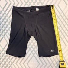ROKA Black Swimming Shorts Athletic Performance