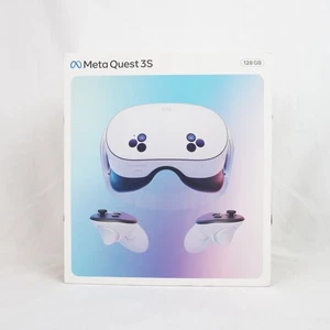 Meta Quest 3S Casque de réalité virtuelle en blanc - 128GB Stockage (MC-1204060-03)