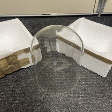 Large Glass Dome 200mm x 250mm - For clock, ornament or other display items.