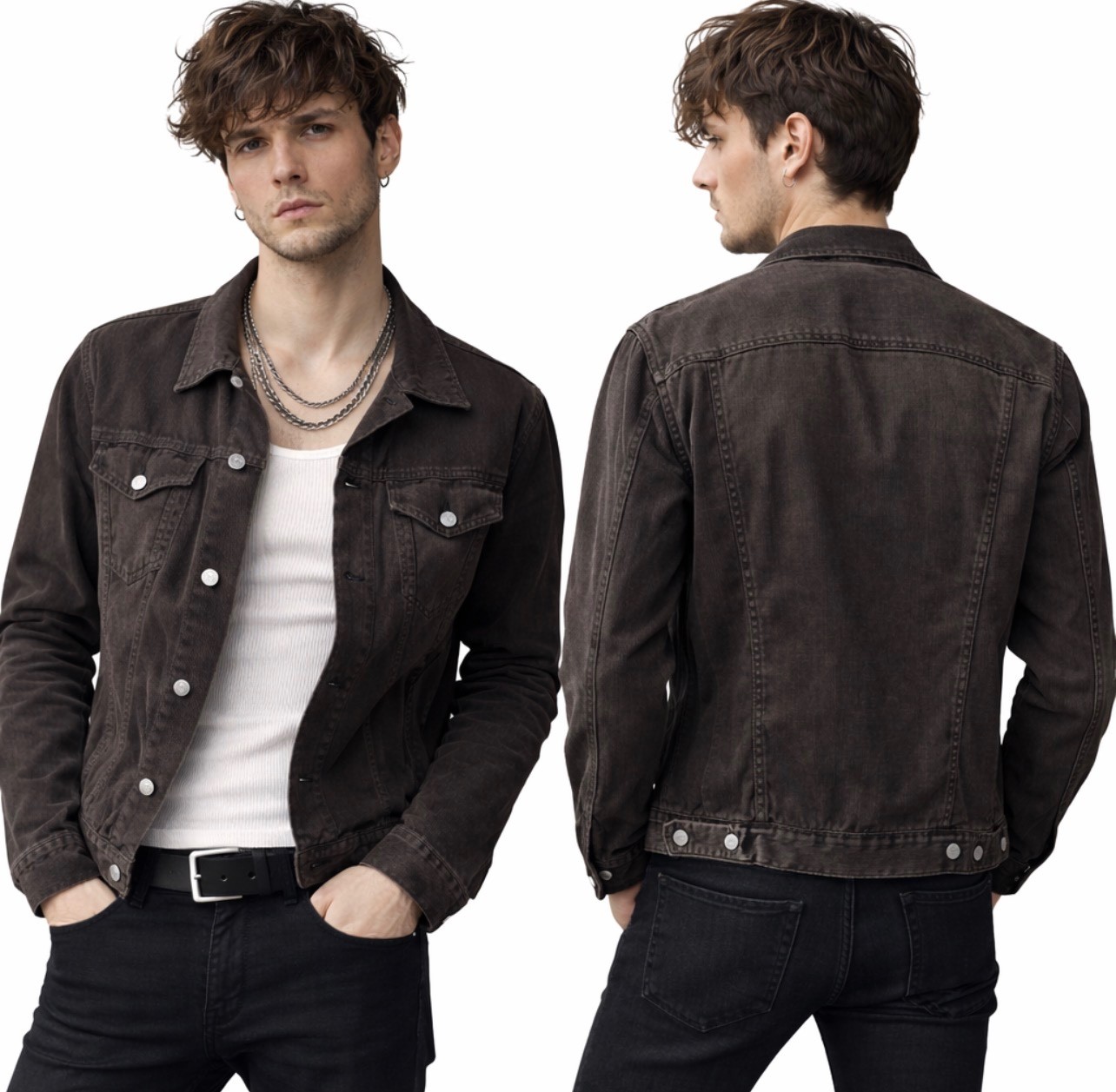 Helmut Lang, Iconic Vintage 90's Helmut Lang Corduroy Trucker Jacket Made in Italy Archive