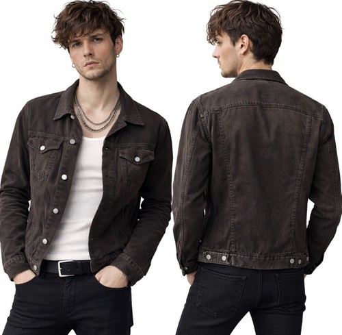 Helmut Lang, Iconic Vintage 90's Helmut Lang Corduroy Trucker Jacket Made in Italy Archive
