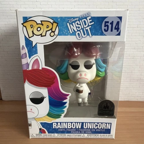 Funko Pop! Disney Pixar Inside Out Rainbow Unicorn Vinyl Figure #514