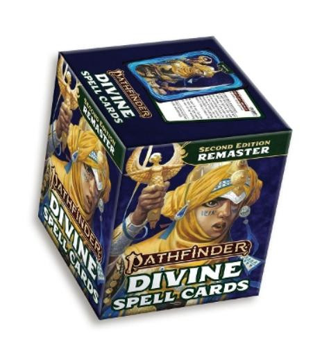 Paizo Staff Pathfinder Divine Spell Cards (Remastered) (P2) (Paperback)