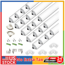 20-Pack 3.3FT 1Meter V Shape LED Strip Aluminum Channel Diffuser System, Extrude
