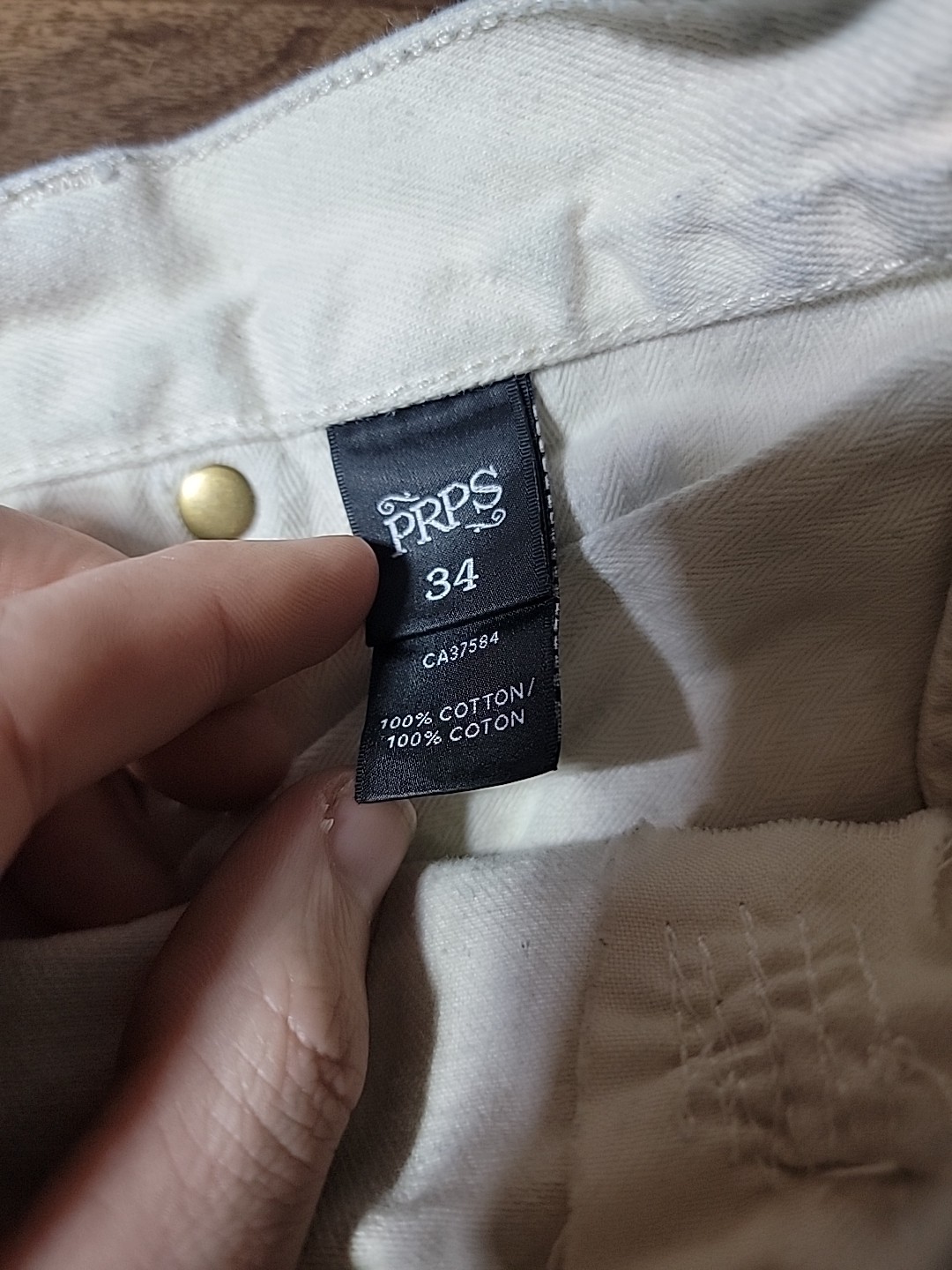 PRPS Designer Paint Splatter Button Fly Denim Jea… - image 13