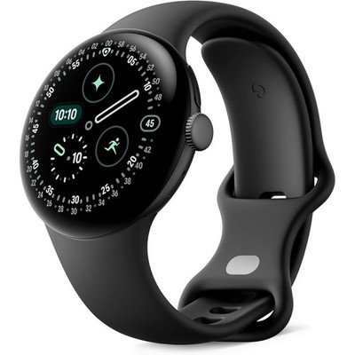 Google Pixel Watch 4 WiFi 41mm Smartwatch Black Obsidian Schwarz
